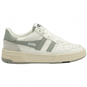 Gola Classics Allcourt Sneakers Branco Luz Cinzentas Portugal | STAC94856