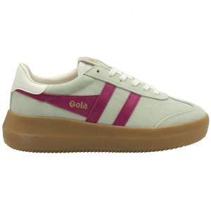 Gola Classics Athena Sneakers Fucsia Branco Portugal | UMHR82156