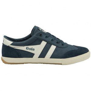 Gola Classics Badminton Plimsoll Sneakers Azuis Branco Portugal | IFTO97210
