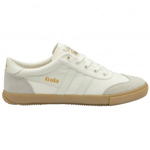 Gola Classics Badminton Plimsoll Sneakers Branco Portugal | ZVFX75461