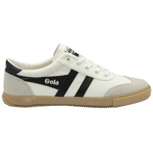 Gola Classics Badminton Plimsoll Sneakers Branco Pretas Portugal | YGWE43901