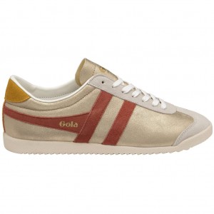 Gola Classics Bullet Blaze Sneakers Douradas Laranja Portugal | LZIY46581