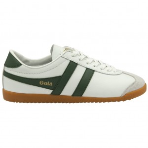 Gola Classics Bullet Leather Sneakers Branco Portugal | CMBK60439