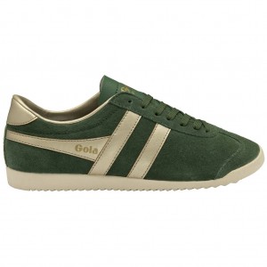 Gola Classics Bullet Pearl Sneakers Evergreen Portugal | LUIR20571