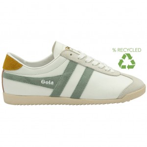 Gola Classics Bullet Pure Sneakers Branco Verdes Portugal | MOQE79503