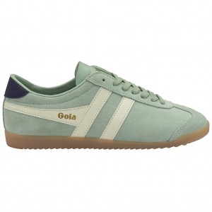 Gola Classics Bullet Suede Sneakers Branco Portugal | PWZG92671