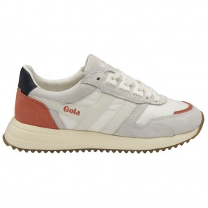 Gola Classics Chicago Sneakers Branco Azul Marinho Portugal | KWCZ31670