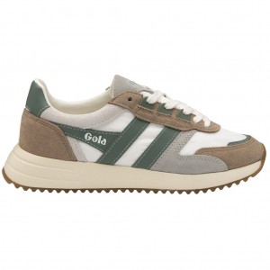 Gola Classics Chicago Sneakers Branco Portugal | BOWC95647