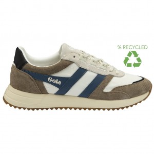 Gola Classics Chicago Sneakers Branco Portugal | IVDT08593