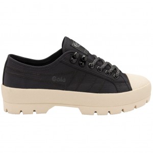 Gola Classics Coaster Peak Hiker Sneakers Pretas Branco Portugal | PUHO62139