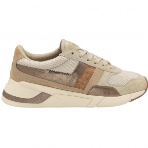 Gola Classics Eclipse Mode Sneakers Wheat Oat Bronze Portugal | AMJH04581