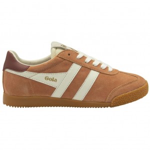 Gola Classics Elan Sneakers Branco Vermelhas Portugal | LESI71428