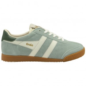 Gola Classics Elan Sneakers Verdes Branco Portugal | GUMB45879