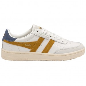 Gola Classics Falcon Sneakers Branco Portugal | HWVR78513