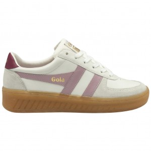 Gola Classics Grandslam Elite Sneakers Branco Portugal | MAPV83417