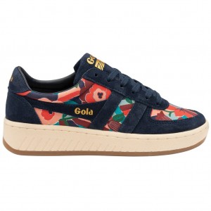 Gola Classics Grandslam LBTY BL Sneakers Azul Marinho Portugal | GQRS72805