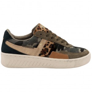 Gola Classics Grandslam Mode Sneakers Camufladas Leopardo Portugal | XNFJ32785