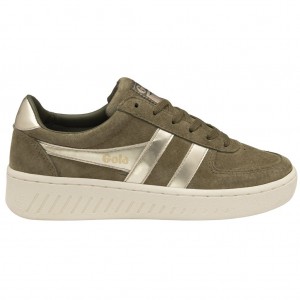 Gola Classics Grandslam Pearl Sneakers Caqui Portugal | NZFI71549