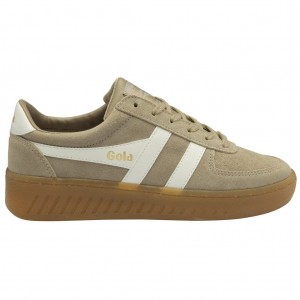 Gola Classics Grandslam Suede Sneakers Branco Portugal | CWIY21537
