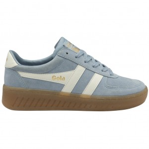 Gola Classics Grandslam Suede Sneakers Branco Portugal | CWEI97042