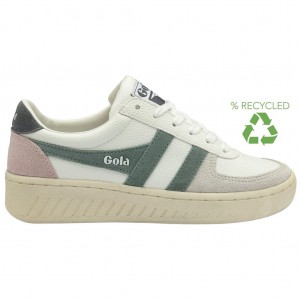 Gola Classics Grandslam Trident Sneakers Branco Portugal | APBJ34197