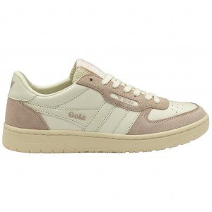 Gola Classics Hawk '89 Sneakers Branco Rosa Branco Portugal | UBYC17409