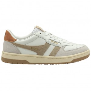 Gola Classics Hawk Sneakers Branco Portugal | BREU72085