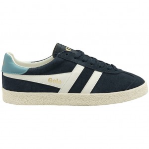 Gola Classics Medallist Sneakers Azul Marinho Branco Portugal | SWDG74163