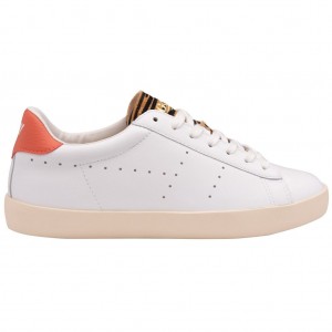 Gola Classics Nova Safari Sneakers Branco Coral Portugal | VHRD73461