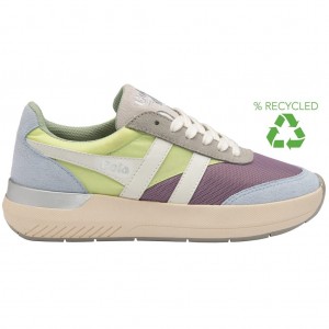 Gola Classics Raven Sneakers Verdes Azuis Portugal | MUTJ26195
