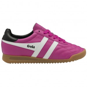 Gola Classics Stadium Sneakers Rosa Branco Pretas Portugal | SKDP72310