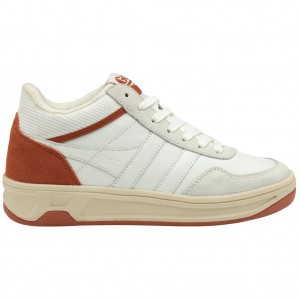 Gola Classics Swerve Sneakers Branco Laranja Portugal | GTKO92064