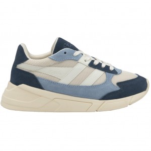 Gola Classics Tempest Sneakers Branco Azuis Portugal | AVYQ78634