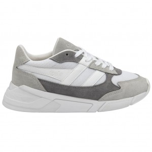 Gola Classics Tempest Sneakers Branco Luz Cinzentas Portugal | RTZV49085