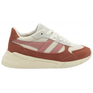 Gola Classics Tempest Sneakers Branco Laranja Coral Rosa Portugal | ANWF73906