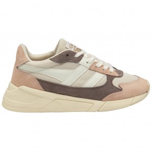 Gola Classics Tempest Sneakers Branco Rosa Portugal | KJAG08192