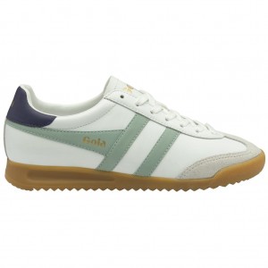 Gola Classics Torpedo Leather Sneakers Branco Portugal | QJBV02364