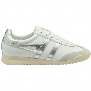 Gola Classics Torpedo Mirror Sneakers Branco Prateadas Branco Portugal | OZSJ13486