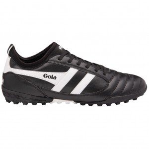 Gola Performance Adults Ceptor Turf Sneakers Pretas Branco Portugal | FMOZ93246
