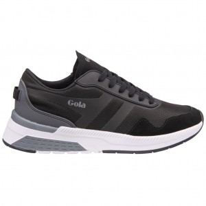 Gola Performance Atomics Sneakers Pretas Cinzentas Portugal | CVQH26819