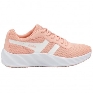 Gola Performance Draken Sneakers Rosa Branco Portugal | EAVM29651