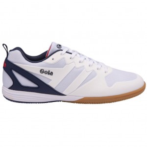 Gola Performance Echo TX Sneakers Branco Azul Marinho Vermelhas Portugal | OKTP96027