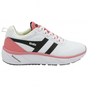 Gola Performance Typhoon RMD Sneakers Branco Pretas Rosa Portugal | BSFW78312