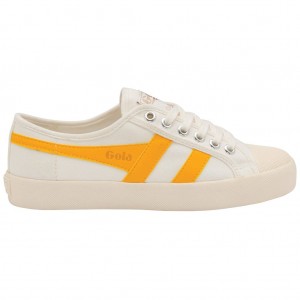 Gola Vegan Classics Coaster Shoes Branco Portugal | GWCI54612
