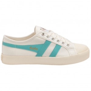 Gola Vegan Classics Coaster Shoes Branco Portugal | BTOP60974