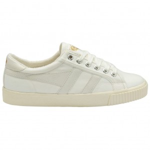 Gola Vegan Classics Tennis Mark Cox Sneakers Branco Branco Portugal | HDVN09436