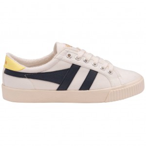 Gola Vegan Classics Tennis Mark Cox Sneakers Branco Azul Marinho Portugal | PITS18246