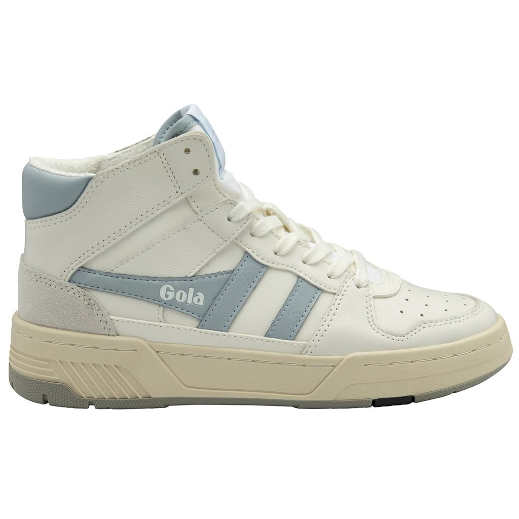 Gola Classics Allcourt High Sneakers Branco Azuis Portugal | LDOA12540