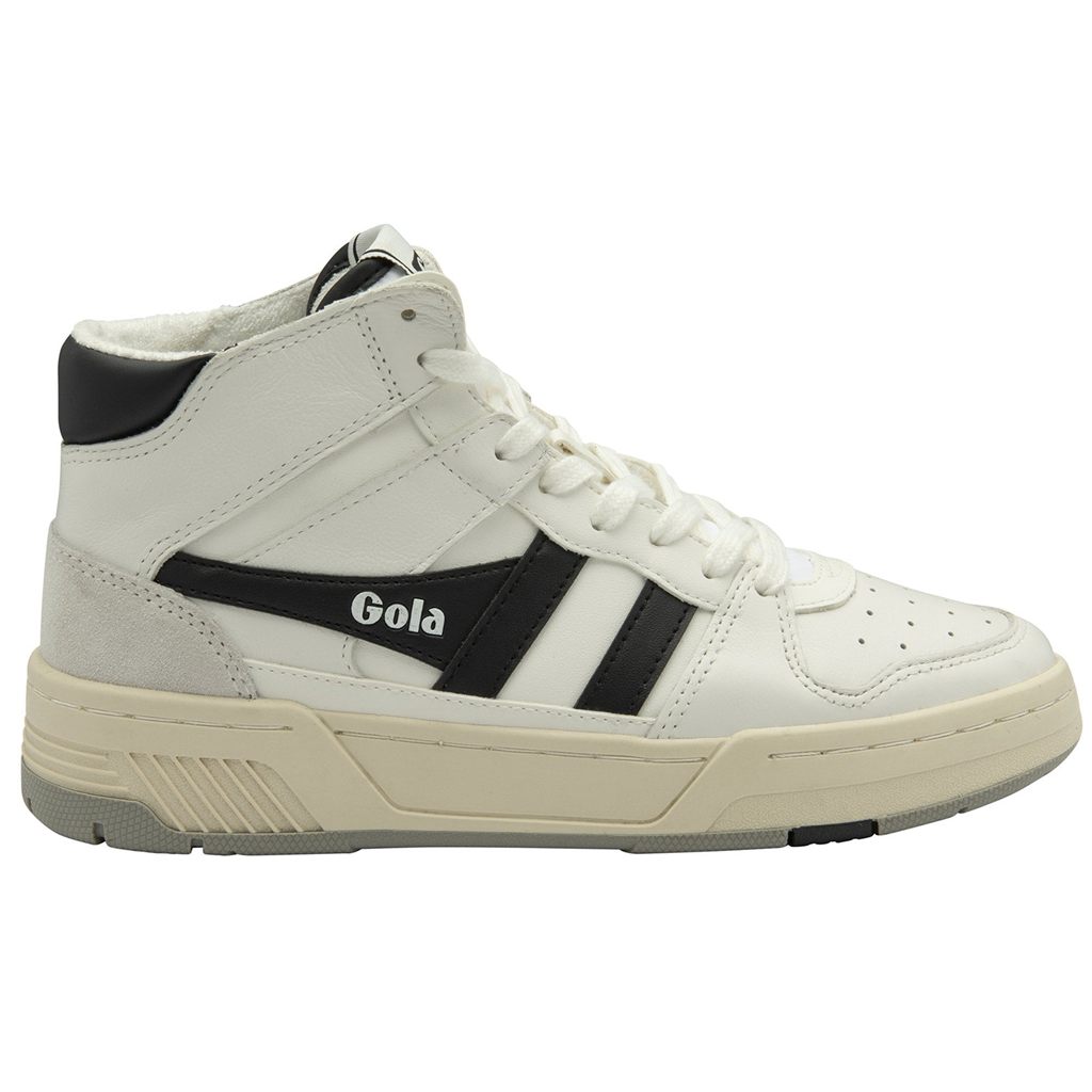Gola Classics Allcourt High Sneakers Branco Pretas Portugal | UWOP12739