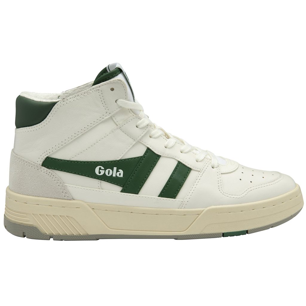 Gola Classics Allcourt High Sneakers Branco Verdes Portugal | IYJP48962